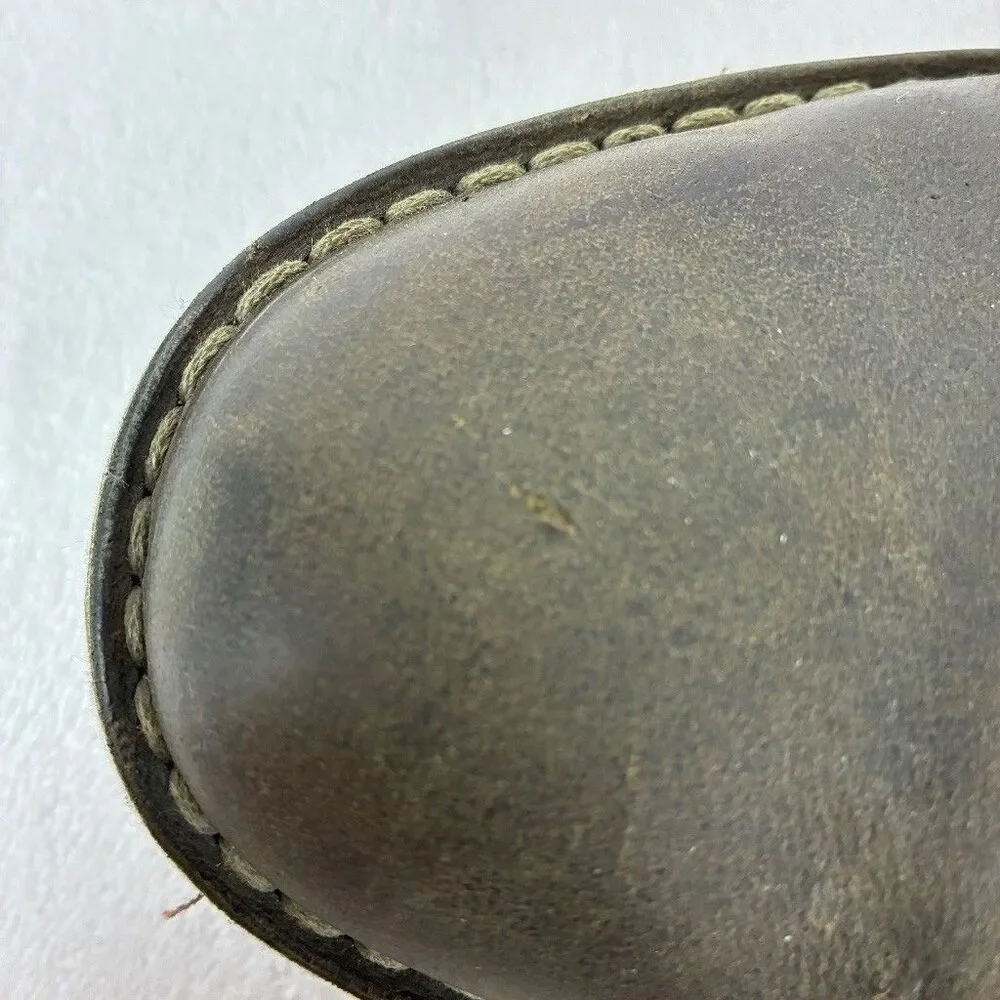 Clarks Bushacre 2 Chukka Leather Boots Men's UK 8.5 US 9.5 Brown Olive Green